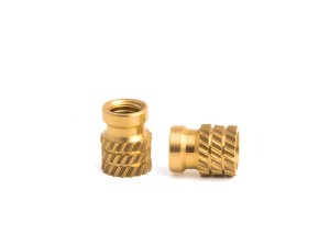 Cold-pressed threaded insert